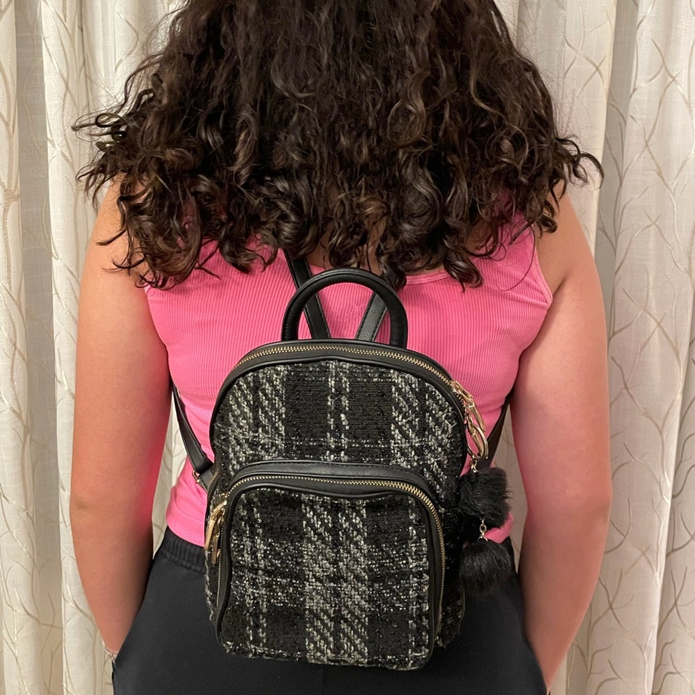 Inc. tweed backpack